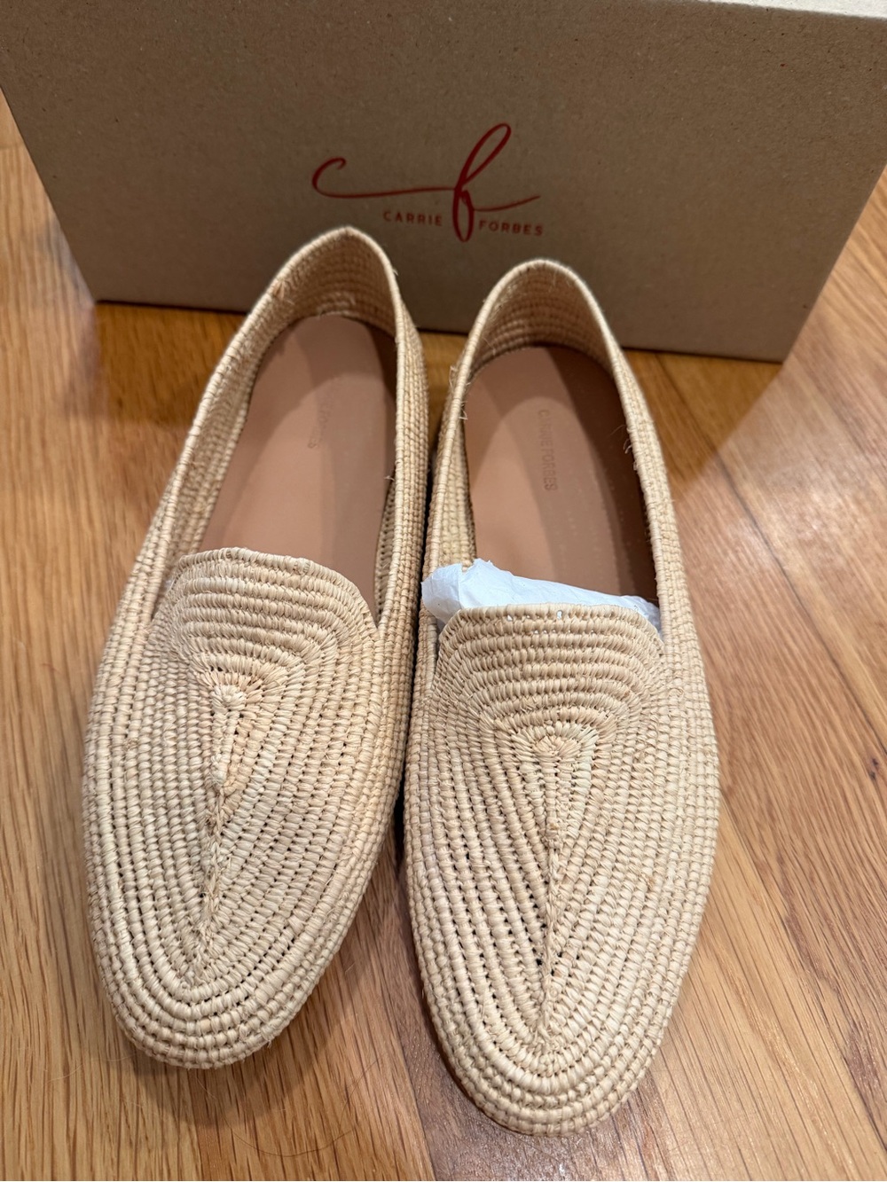 Carrie Forbes Raffia Loafer - Beautiful! - Picture 6 of 7